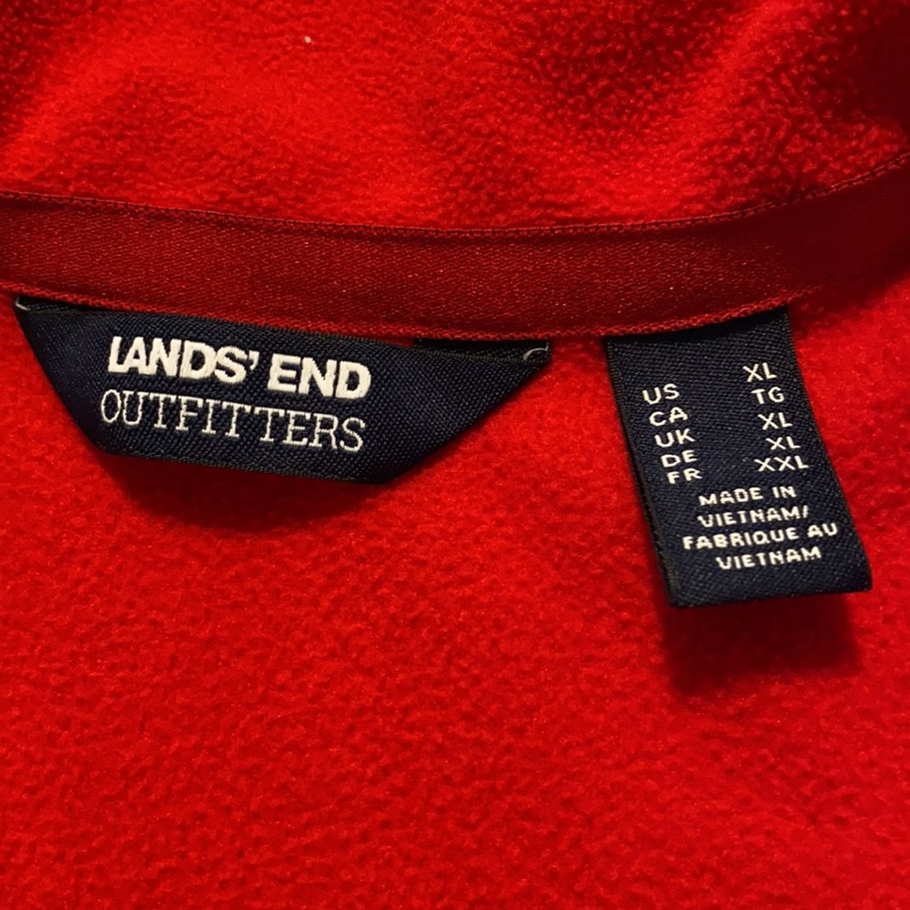 Lands End quarter zip fleece - Picture 3 of 3